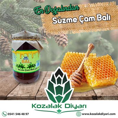 Süzme Çam Balı